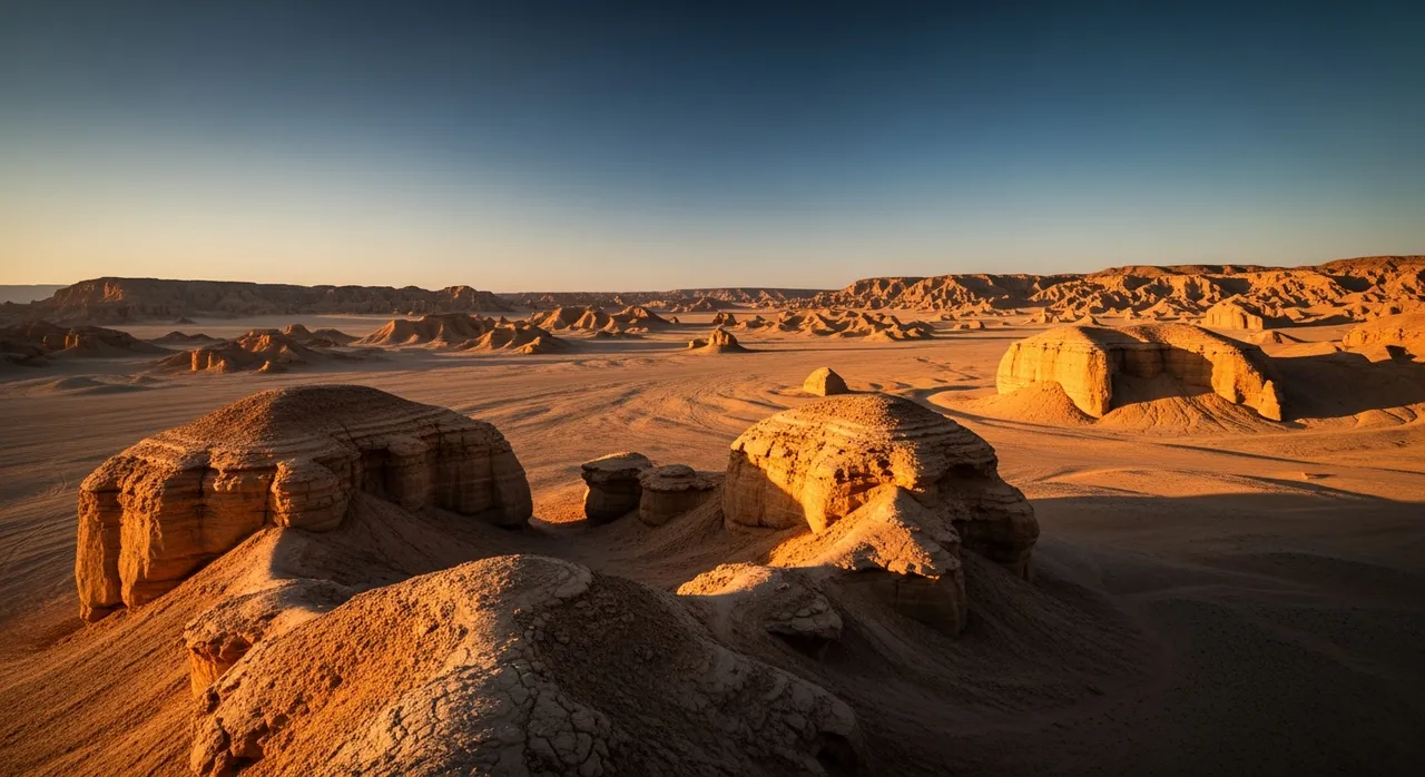 The Magic of Lut Desert at Night